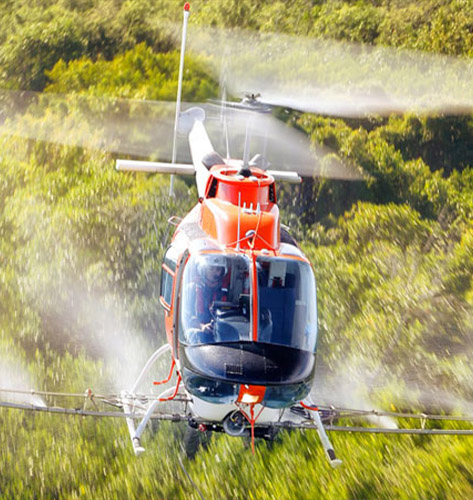 Springfield Helicopter Wet and Dry Spreading